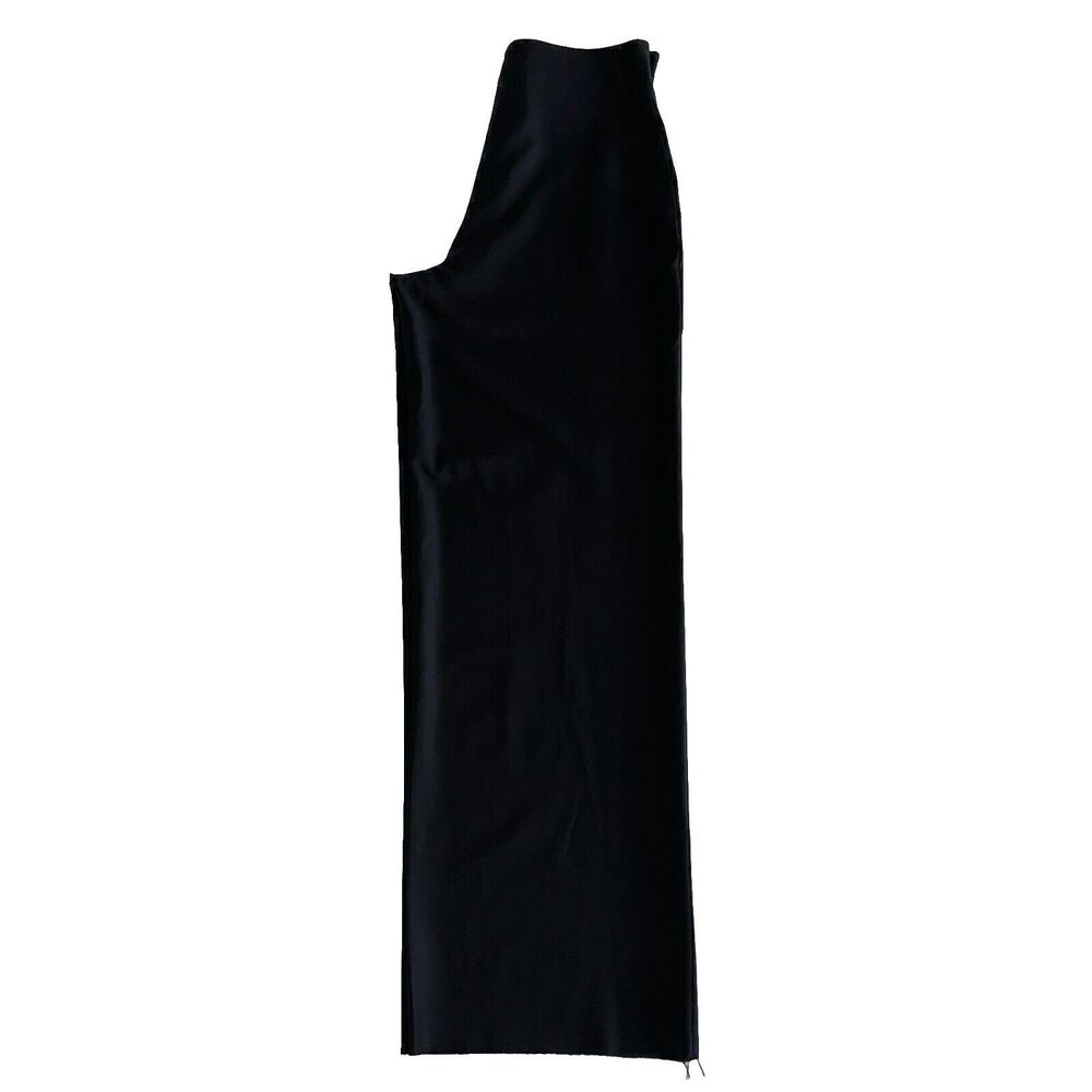 Shayesteh Nazemi Shi London Vtg Black Wide Leg Trouser Pants Medium Minimalist